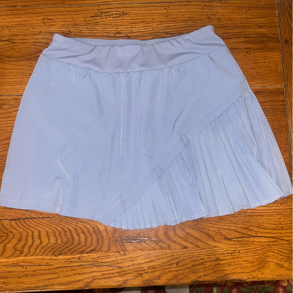 Blue athletic skort/tennis skirt